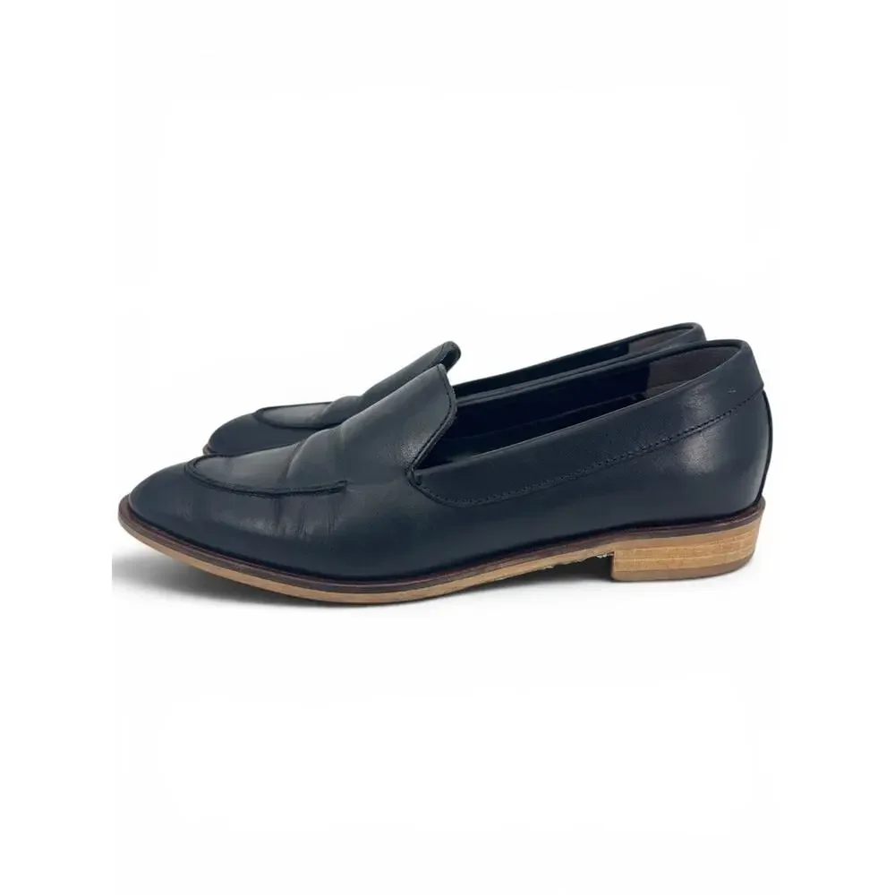 Everlane Modern Loafer‎ Leather Black Women's Sz. 6.5 Classic Contemporary